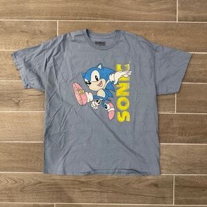 Sonic the Hedgehog officially licensed Sega screen print tee